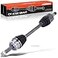A-Premium APremium CV Axle Shaft Assembly Compatible with Mitsubishi Eclipse 20062012 Galant 20062007 20092011 L4 24L Front Left Driver Side Replace MR580361