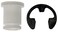 Dorman 14073 Shifter Cable Bushing Kit Compatible with Select Models OE FIX