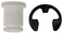 Dorman 14073 Shifter Cable Bushing Kit Compatible with Select Models OE FIX