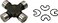 MOOG 254 NonGreaseable Super Strength Universal Joint for Ford F150