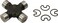 MOOG 254 NonGreaseable Super Strength Universal Joint for Ford F150