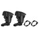 ACROPIX Front Windshield Wiper Nozzles for Ford Focus Edge with Gaskets Pack of 2 Black