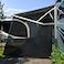 SHADEPLUS RV Awning Side Shade 9X7Black Mesh RV Awning Sun Shade ScreenUniversal Trailer Sunshade Screen with Complete KitsImproves Shadow and Privacy