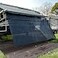SHADEPLUS RV Awning Sun Shade Screen 8x153Fit for 16 AwningBlack Mesh Shade Screen with ZipperUniversal Trailer Camper Awning Screen with Complete KitsImproves Shadow and Privacy