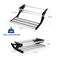 LEADALLWAY RV Step Camper Stair Folding Manual Single Drop Down Steps