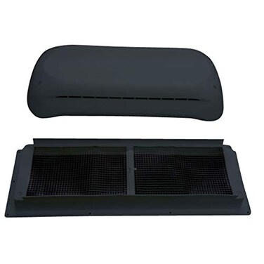 Dometic 3311236024 Refrigerator Complete Vent Kit Black