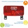Lumitronics Red Surface Mount StopTurnTail License BracketLight for RV Trailer Camper 5th Wheel and Motorhomes Black