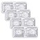 Leisure LED 4 Pack RV LED Ceiling Double Dome Light Fixture with ONOFF Switch Interior Lighting for CarRVTrailerCamperBoat DC 12V Natural White 40004500K 48X2835SMD