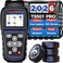 Autel MaxiTPMS TS501 PRO TPMS Programming Tool Same as TS508 2026 TPMS Relearn Tool Newer of TS501 TS408S Activate Relearn 99 Sensors Program MXSensors 315433MHz TPMS ResetDiagnosis