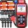 Autel MaxiTPMS TS508WF KIT 2026 TPMS Programming Relearn Tool WiFi Ver of TS508 TS501 PRO TS601 TS408S Lifetime Update RelearnActivate All Sensor TPMS Scan Tool w300 8PCS Sensor 4PCS Valves