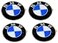 BMW Wheel Center Cap Emblems 4 OEM 645mm E46 E60 E90 E92 36136767550
