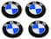 BMW Wheel Center Cap Emblems 4 OEM 645mm E46 E60 E90 E92 36136767550