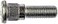 Dorman 610287 Rear Wheel Lug Stud Compatible with Select Dodge Models 10 Pack Made in USA