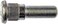 Dorman 610287 Rear Wheel Lug Stud Compatible with Select Dodge Models 10 Pack Made in USA