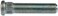 Dorman 610323 M12150 Serrated Wheel Stud 1280 mm Knurl 54 mm Length Compatible with Select Models 10 Pack Made in USA