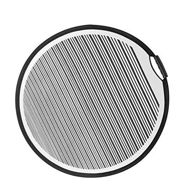 LHYUSHUN 80cm Dent Reflector Board Foldable Reflector Board Flexible Lined Striped Dent Board Reflector Panel