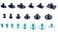 kauplus Dent Removal Puller Tabs Paintless Dent Repair Tools Glue Pulling Tabs 20pcs x 2 Pack