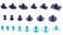 kauplus Dent Removal Puller Tabs Paintless Dent Repair Tools Glue Pulling Tabs 20pcs x 2 Pack