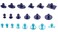 kauplus Dent Removal Puller Tabs Paintless Dent Repair Tools Glue Pulling Tabs 20pcs x 2 Pack