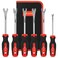 TOOLEAGUE 6Pcs Auto Upholstery Trim Panel Removal Tool SetCar Trim Removal Tool Fastener Remover Kit with Storage Bag