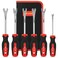 TOOLEAGUE 6Pcs Auto Upholstery Trim Panel Removal Tool SetCar Trim Removal Tool Fastener Remover Kit with Storage Bag