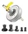 bylikeho Valve Lapping ToolValve Lapping KitCar Accessories Valve Grinding Tool Valve Lapping Attachment Tool with 5 Suction PlatesLabor Saving Small Engine Valve Lapper Kit for Automotive