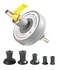 bylikeho Valve Lapping ToolValve Lapping KitCar Accessories Valve Grinding Tool Valve Lapping Attachment Tool with 5 Suction PlatesLabor Saving Small Engine Valve Lapper Kit for Automotive
