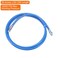 HARFINGTON Grease Gun Hose 59 10000 PSI Spring Flex High Pressure Quick Release Grease Replacement with Coupler 18 NPT Threads for Grease Gun Blue