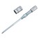 Performance Tool W54216 4Inch Grease Gun Needle Nose Adapter Silver