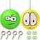 JUYEER Double Garage Parking AidParking Ball Guide System Parking Assistant kit Includes 2pcs Parking Ball Guide SystemA Perfect Garage Parking Indicator