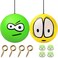 JUYEER Double Garage Parking AidParking Ball Guide System Parking Assistant kit Includes 2pcs Parking Ball Guide SystemA Perfect Garage Parking Indicator