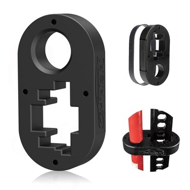 3mirrors Handle Keeper for HiLift Jack Lifter Builtin Steel Plate Super Durable SunResistant Rubber Handle Bar Protector Jack Handle Holder Upgrade