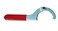 Aldan American ALD1 Adjustable coilover shock spanner wrench with rubber handle