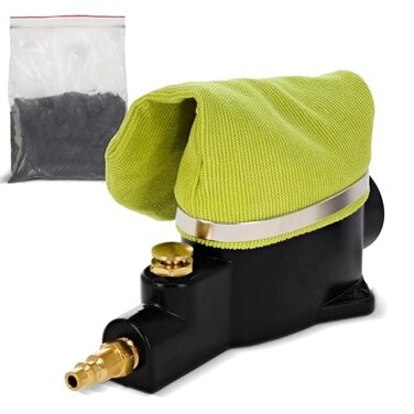 ABN Pneumatic Spark Plug Cleaner Spark Plug Sandblaster Plug Cleaner Tool with Abrasive Universal Sparkplug Cleaner
