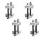 P1TOOLS 4pcs Coil Spring Spacers 2Way Adjustable Mini Compressor Kit