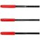 TOMMARS 3Pc Thread File Set SAE Metric Thread Restorer Files Thread Chaser Repair Tool for Damaged External Threads