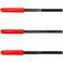 TOMMARS 3Pc Thread File Set SAE Metric Thread Restorer Files Thread Chaser Repair Tool for Damaged External Threads