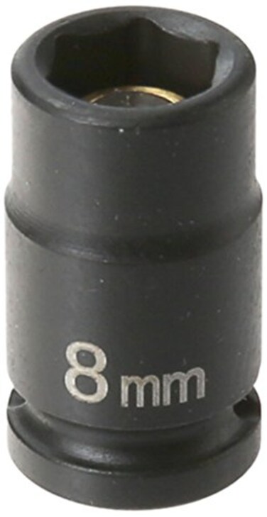 Grey Pneumatic 908MG 14 Drive x 8mm Magnetic Standard Socket