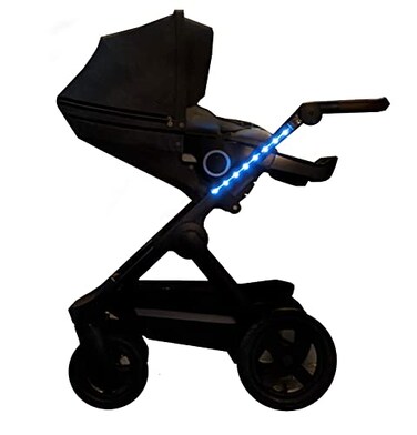 Strollbright LED Walking Light for Baby Strollers Long Lasting Safety Light RED Version