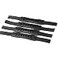 Teensery 4 Pcs Luggage Handle Strap Replacement Carry Handle for Luggage Suitcase Black
