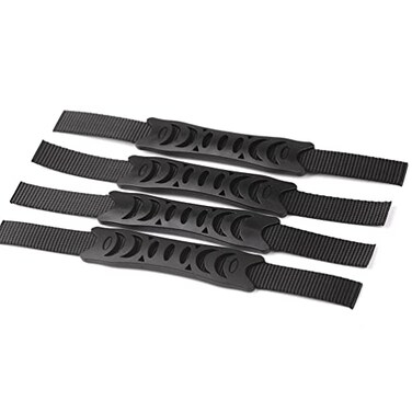 Teensery 4 Pcs Luggage Handle Strap Replacement Carry Handle for Luggage Suitcase Black