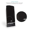 Cyber Acoustics CA2014USB 20 Multimedia Desktop Computer Speakers Compatible with USB C or A Devices Adapter Included
