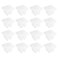 ECSiNG 30PCS Screw Grommets Insert Expanding Nuts Lock Clips Fits into 8mm Square Hole Plastic Fastener Retainer Clips Automotive Replacement Parts
