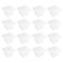 ECSiNG 30PCS Screw Grommets Insert Expanding Nuts Lock Clips Fits into 8mm Square Hole Plastic Fastener Retainer Clips Automotive Replacement Parts