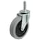 Shepherd Hardware 3265 3Inch Threaded Stem TPR Caster 110lb Load Capacity