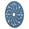 3M AMAPR Hookit Blue Abrasive Discs 36180 MultiHole Featheredging Primer Sanding Paint Preparation 6 in 320 Grade 50 DiscsCarton