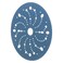 3M AMAPR Hookit Blue Abrasive Discs 36180 MultiHole Featheredging Primer Sanding Paint Preparation 6 in 320 Grade 50 DiscsCarton