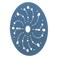3M AMAPR Hookit Blue Abrasive Discs 36180 MultiHole Featheredging Primer Sanding Paint Preparation 6 in 320 Grade 50 DiscsCarton