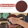 ACROPIX 12 Inch Sanding Discs Round Hook and Loop Sandpaper 600 Grits 10 PCS