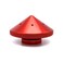 Evaty Eliminator Trolling Boat Motor Replacement Prop Nut GFELMKBKDP Replace for TH Marine Compatible with MinnKota 80 101 and 112 Red